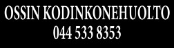 OSSIN KODINKONEHUOLTO logo